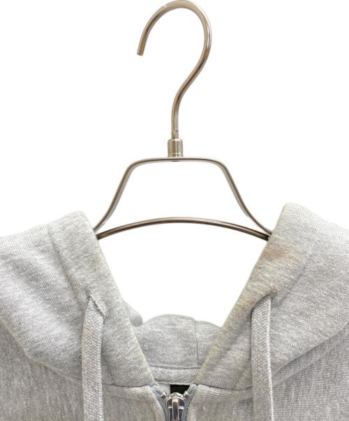 stussy（ステューシー）stussy (ステューシー) ジップパーカー ライトグレー サイズ:Lの古着・服飾アイテム