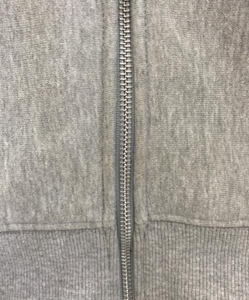 stussy（ステューシー）stussy (ステューシー) ジップパーカー ライトグレー サイズ:Lの古着・服飾アイテム