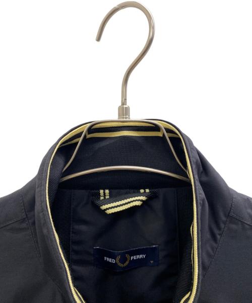 FRED PERRY（フレッドペリー）FRED PERRY (フレッドペリー) THE BRENTHAM JACKET（ブレンサム ジャケット） ブラック サイズ:Mの古着・服飾アイテム