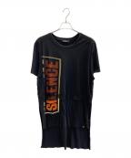 DIESELディーゼル）の古着「半袖ワンピース」｜ブラック