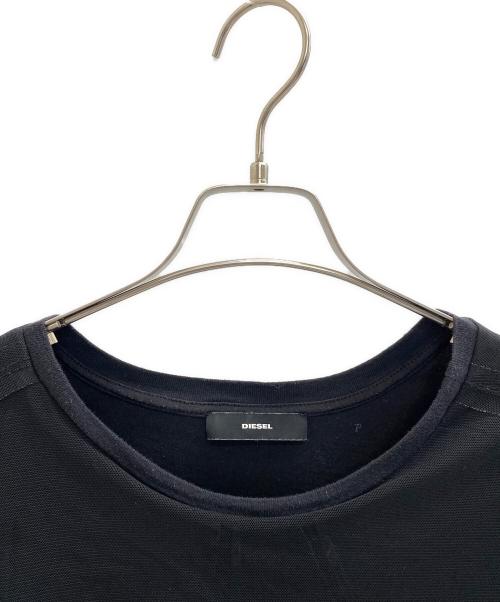 DIESEL（ディーゼル）DIESEL (ディーゼル) 半袖ワンピース ブラック サイズ:XXSの古着・服飾アイテム