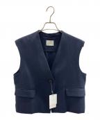 UNITED ARROWS×green label relaxingユナイテッドアローズ×グリーンレーベルリラクシング）の古着「ノースリーブジャケット」｜ネイビー