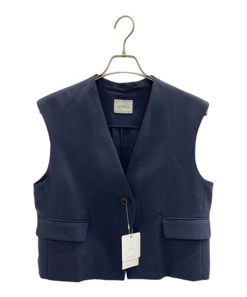UNITED ARROWS（ユナイテッドアローズ）UNITED ARROWS (ユナイテッドアローズ) green label relaxing (グリーンレーベルリラクシング) ノースリーブジャケット ネイビー サイズ:Free 未使用品の古着・服飾アイテム