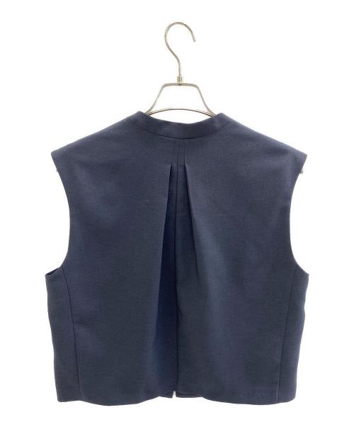UNITED ARROWS（ユナイテッドアローズ）UNITED ARROWS (ユナイテッドアローズ) green label relaxing (グリーンレーベルリラクシング) ノースリーブジャケット ネイビー サイズ:Free 未使用品の古着・服飾アイテム