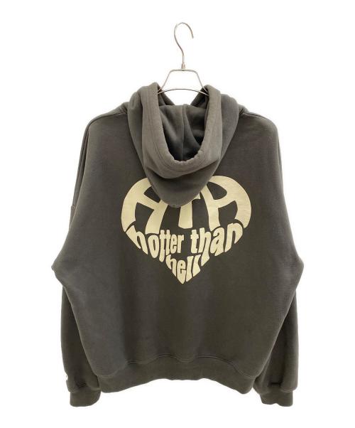 hotter than hell（ホッターザンヘル）hotter than hell (ホッターザンヘル) プルオーバーパーカー グレー サイズ:Freeの古着・服飾アイテム