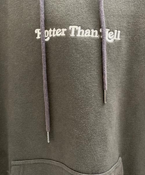 hotter than hell（ホッターザンヘル）hotter than hell (ホッターザンヘル) プルオーバーパーカー グレー サイズ:Freeの古着・服飾アイテム