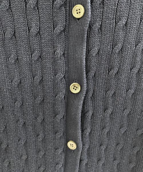 POLO RALPH LAUREN（ポロ・ラルフローレン）POLO RALPH LAUREN (ポロ・ラルフローレン) ニットカーディガン ネイビー サイズ:XLの古着・服飾アイテム