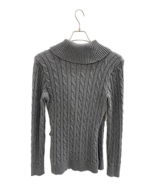 LAUREN RALPH LAUREN（ローレン ラルフ ローレン）LAUREN RALPH LAUREN (ローレン ラルフ ローレン) 厚手ニット グレー サイズ:Mの古着・服飾アイテム