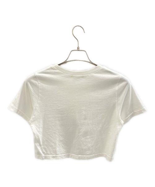 POLO RALPH LAUREN（ポロ・ラルフローレン）POLO RALPH LAUREN (ポロ・ラルフローレン) コットン ジャージー Vネック Tシャツ ホワイト サイズ:Freeの古着・服飾アイテム