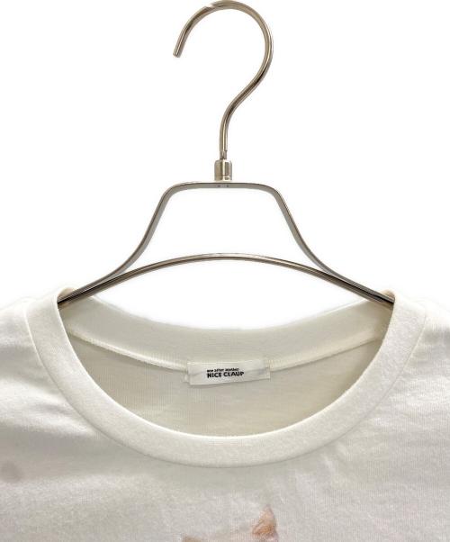 POLO RALPH LAUREN（ポロ・ラルフローレン）POLO RALPH LAUREN (ポロ・ラルフローレン) コットン ジャージー Vネック Tシャツ ホワイト サイズ:Freeの古着・服飾アイテム
