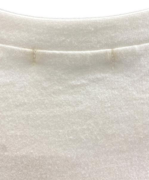 POLO RALPH LAUREN（ポロ・ラルフローレン）POLO RALPH LAUREN (ポロ・ラルフローレン) コットン ジャージー Vネック Tシャツ ホワイト サイズ:Freeの古着・服飾アイテム