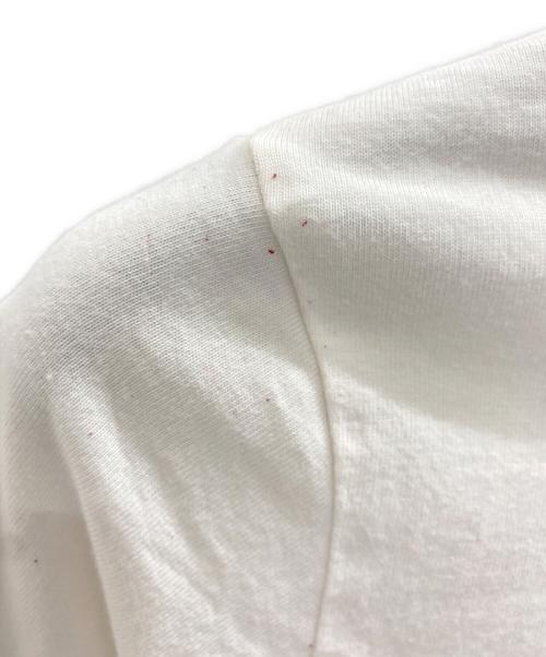 POLO RALPH LAUREN（ポロ・ラルフローレン）POLO RALPH LAUREN (ポロ・ラルフローレン) コットン ジャージー Vネック Tシャツ ホワイト サイズ:Freeの古着・服飾アイテム