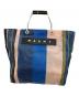 MARNI（マルニ）の古着「トートバッグ」｜ネイビー×グリーン