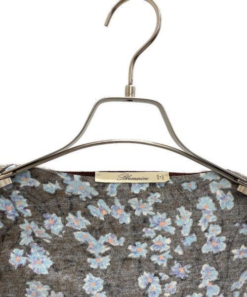BLUMARINE（ブルマリン）BLUMARINE (ブルマリン) 薄手カーディガン ブラウン サイズ:S (36)の古着・服飾アイテム