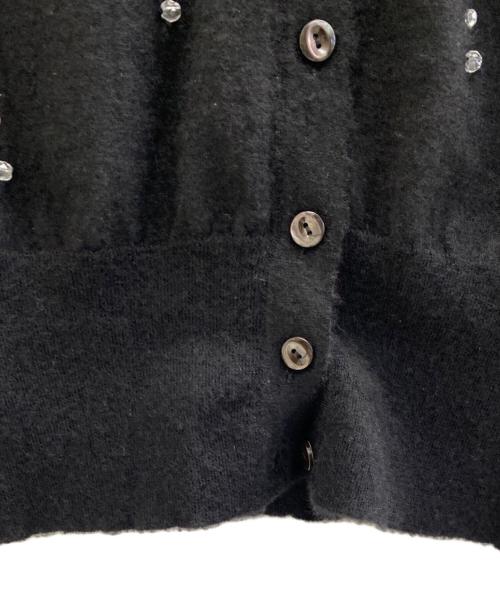 Cruciani（クルチアーニ）Cruciani (クルチアーニ) 薄手カーディガン ブラック サイズ:L (40)の古着・服飾アイテム
