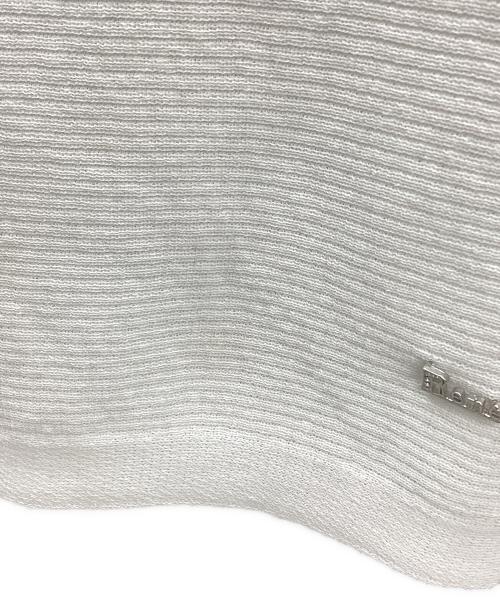 Rene（ルネ）Rene (ルネ) 薄手ニット ホワイト サイズ:S (36)の古着・服飾アイテム