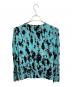 BLUMARINE (ブルマリン) 薄手ニット ブルー×ブラック サイズ:L (UK 38)：5000円