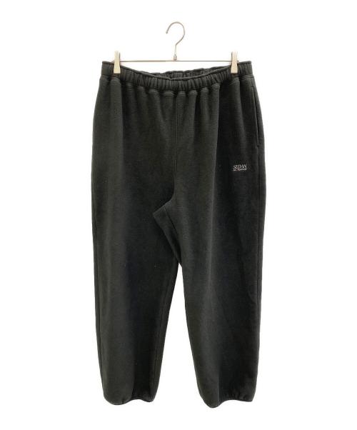 SEDAN ALL-PURPOSE（セダンオールパーパス）SEDAN ALL-PURPOSE (セダンオールパーパス) OG Logo Wide Fit Fleece ブラック サイズ:XLの古着・服飾アイテム