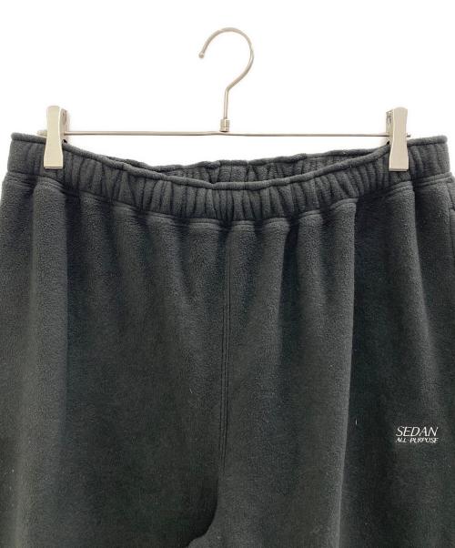 SEDAN ALL-PURPOSE（セダンオールパーパス）SEDAN ALL-PURPOSE (セダンオールパーパス) OG Logo Wide Fit Fleece ブラック サイズ:XLの古着・服飾アイテム