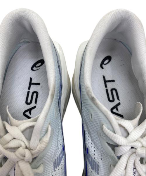 asics（アシックス）asics (アシックス) ランニングシューズ ブルー×ホワイト サイズ:28cmの古着・服飾アイテム