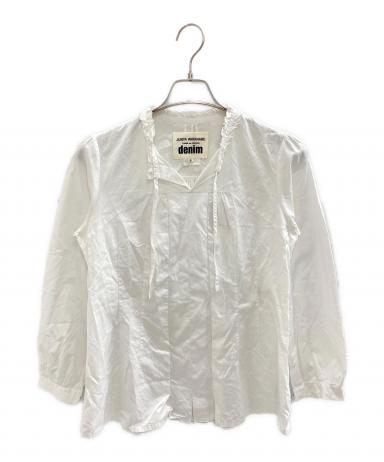 ⁠ジュンヤワタナベマンコムデギャルソン フリルレースブラウス S AD2005⁠ 中古・古着通販】JUNYA WATANABE COMME des GARCONS ((ジュンヤ
