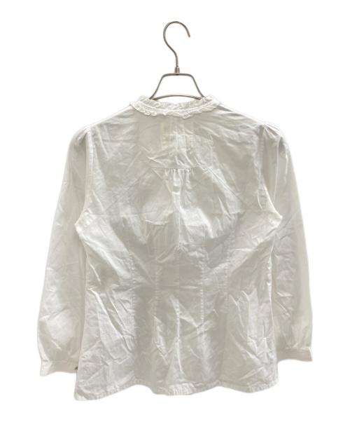 JUNYA WATANABE COMME des GARCONS（(ジュンヤワタナベ コムデギャルソン）JUNYA WATANABE COMME des GARCONS ((ジュンヤワタナベ コムデギャルソン) 長袖ブラウス ホワイト サイズ:Sの古着・服飾アイテム