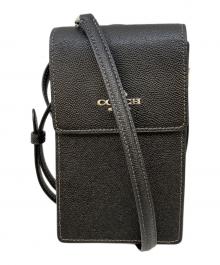 COACH（コーチ）の古着「クロスボディ」｜ブラック