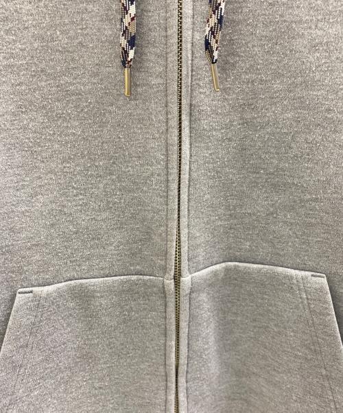 BLACK LABEL CRESTBRIDGE（ブラックレーベル クレストブリッジ）BLACK LABEL CRESTBRIDGE (ブラックレーベル クレストブリッジ) ジップパーカー グレー サイズ:Mの古着・服飾アイテム
