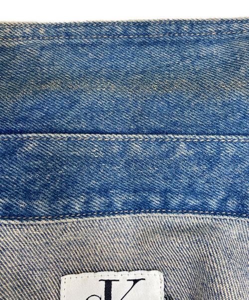 Calvin Klein（カルバンクライン）Calvin Klein (カルバンクライン) デニムジャケット ブルー サイズ:Lの古着・服飾アイテム