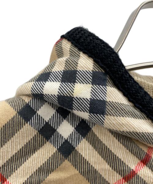 BURBERRY（バーバリー）BURBERRY (バーバリー) リバーシブル ベビーポンチョ ベージュ サイズ:2の古着・服飾アイテム
