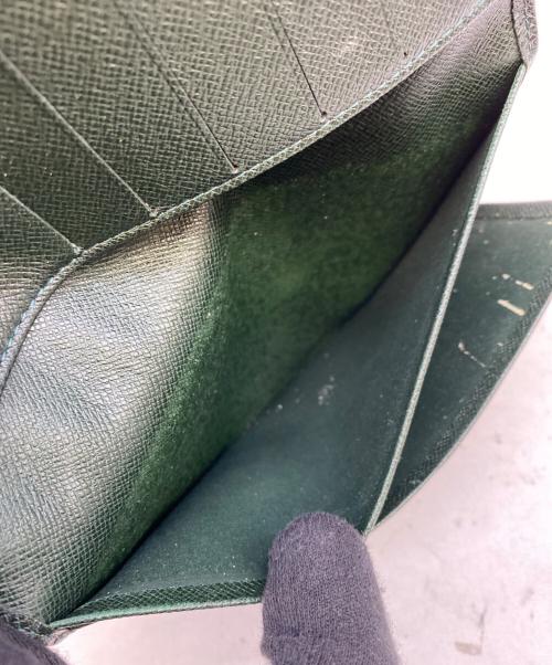 LOUIS VUITTON（ルイ ヴィトン）LOUIS VUITTON (ルイ ヴィトン) アジェンダ・ポッシュ グリーンの古着・服飾アイテム