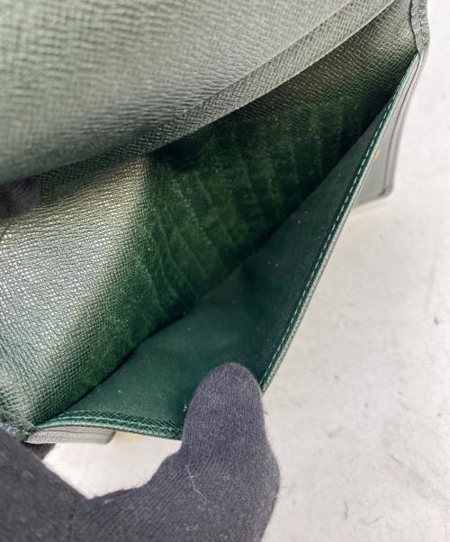 LOUIS VUITTON（ルイ ヴィトン）LOUIS VUITTON (ルイ ヴィトン) アジェンダ・ポッシュ グリーンの古着・服飾アイテム