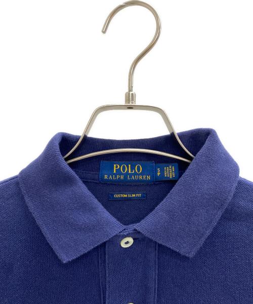 POLO RALPH LAUREN（ポロ・ラルフローレン）POLO RALPH LAUREN (ポロ・ラルフローレン) ポロシャツ ネイビー サイズ:M~Lサイズの古着・服飾アイテム