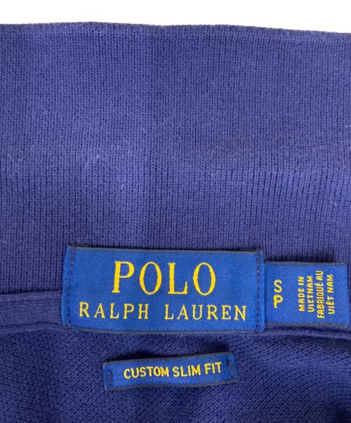 POLO RALPH LAUREN（ポロ・ラルフローレン）POLO RALPH LAUREN (ポロ・ラルフローレン) ポロシャツ ネイビー サイズ:M~Lサイズの古着・服飾アイテム