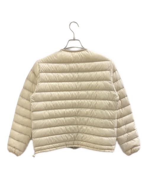 DANTON（ダントン）DANTON (ダントン) ンナーダウンクルーネックジャケット ベージュ サイズ:Mの古着・服飾アイテム