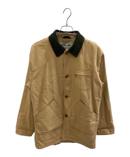 L.L.Bean（エルエルビーン）L.L.Bean (エルエルビーン) オリジナル フィールド コート カーキ×ブラウン サイズ:Sの古着・服飾アイテム