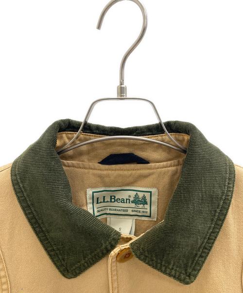 L.L.Bean（エルエルビーン）L.L.Bean (エルエルビーン) オリジナル フィールド コート カーキ×ブラウン サイズ:Sの古着・服飾アイテム