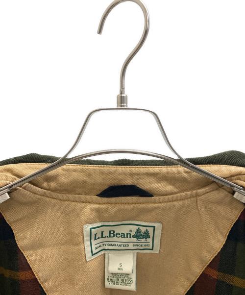 L.L.Bean（エルエルビーン）L.L.Bean (エルエルビーン) オリジナル フィールド コート カーキ×ブラウン サイズ:Sの古着・服飾アイテム