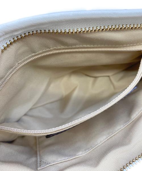 COACH（コーチ）COACH (コーチ) ワンショルダーバッグ ベージュ×ブラウンの古着・服飾アイテム