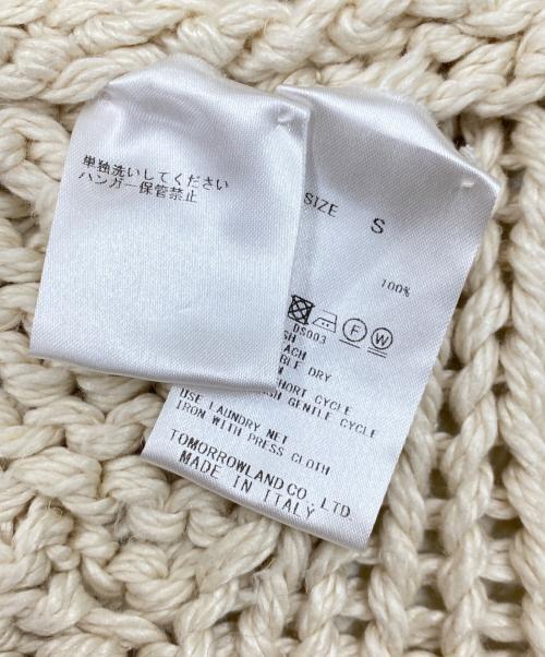 GALERIE VIE（ギャルリーヴィー）GALERIE VIE (ギャルリーヴィー) 厚手ニット アイボリー サイズ:Sの古着・服飾アイテム