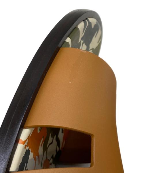 HERMES（エルメス）HERMES (エルメス) ホースカモフラージュ ブラウン×カーキ サイズ:44の古着・服飾アイテム
