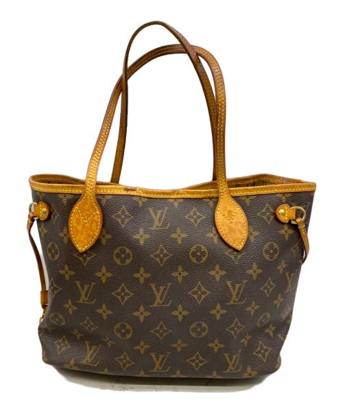 LOUIS VUITTON（ルイ ヴィトン）LOUIS VUITTON (ルイ ヴィトン) ネヴァーフルPM ブラウンの古着・服飾アイテム