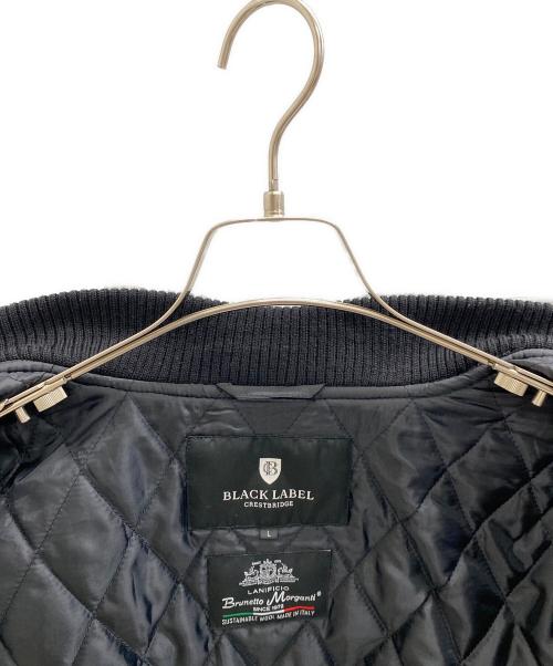 BLACK LABEL CRESTBRIDGE（ブラックレーベル クレストブリッジ）BLACK LABEL CRESTBRIDGE (ブラックレーベル クレストブリッジ) ウール混チェックボンバージャケット マルチカラー サイズ:Lの古着・服飾アイテム