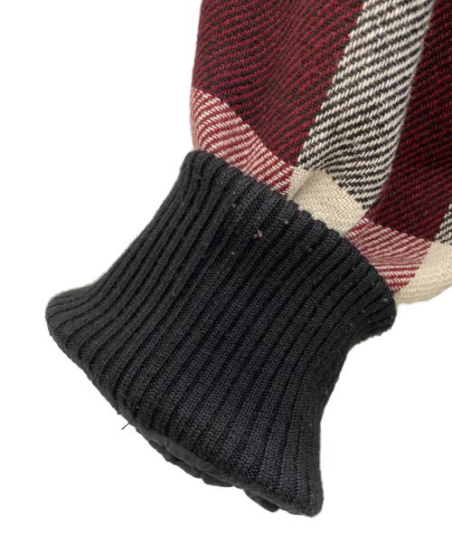 BLACK LABEL CRESTBRIDGE（ブラックレーベル クレストブリッジ）BLACK LABEL CRESTBRIDGE (ブラックレーベル クレストブリッジ) ウール混チェックボンバージャケット マルチカラー サイズ:Lの古着・服飾アイテム