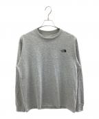 THE NORTH FACEザ ノース フェイス）の古着「長袖カットソー」｜グレー