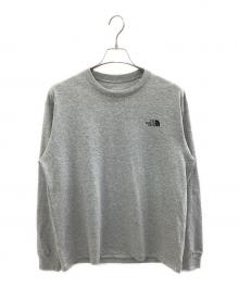 THE NORTH FACE（ザ ノース フェイス）の古着「長袖カットソー」｜グレー