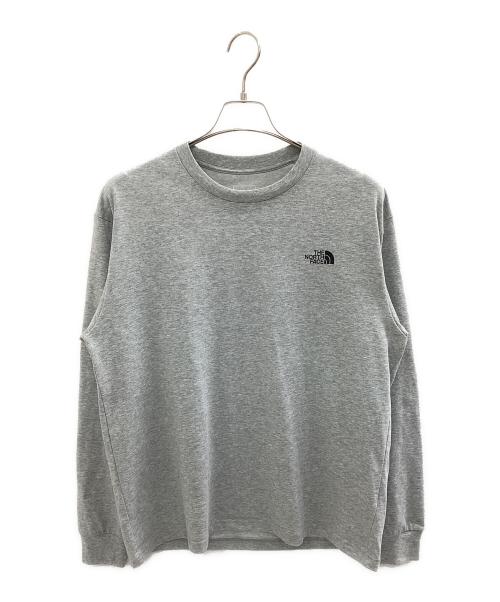 THE NORTH FACE（ザ ノース フェイス）THE NORTH FACE (ザ ノース フェイス) 長袖カットソー グレー サイズ:XLの古着・服飾アイテム