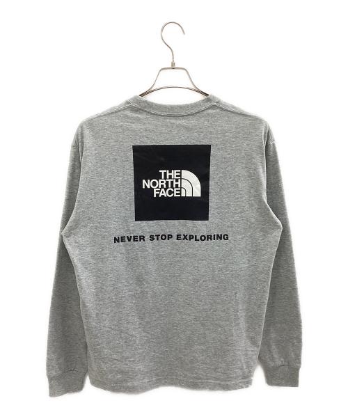THE NORTH FACE（ザ ノース フェイス）THE NORTH FACE (ザ ノース フェイス) 長袖カットソー グレー サイズ:XLの古着・服飾アイテム
