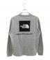THE NORTH FACE (ザ ノース フェイス) 長袖カットソー グレー サイズ:XL：4000円