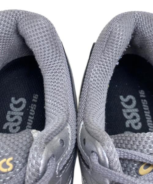 asics（アシックス）asics (アシックス) スニーカー ライトグレー サイズ:25cmの古着・服飾アイテム